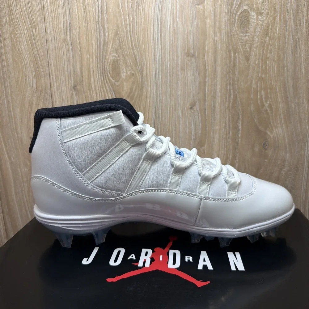Air Jordan 11 Mid TD Football Cleats Legend Blue HM7324-104 Men's Size 10.5 New
